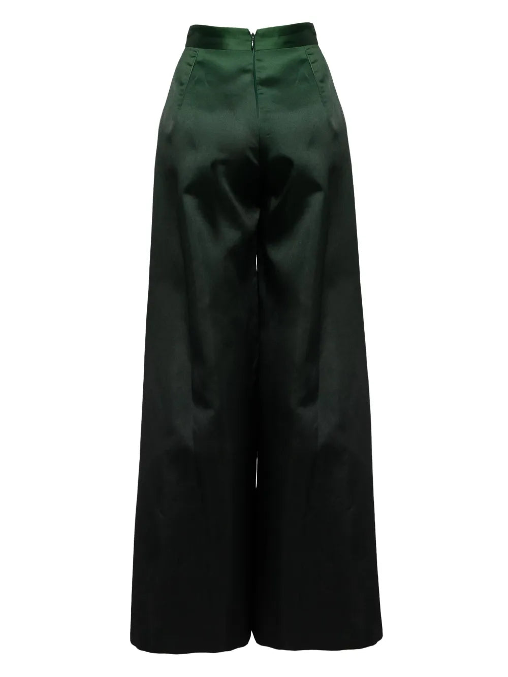 Gradient Satin Flared Pants