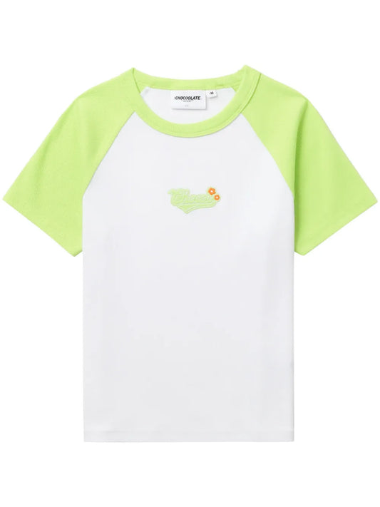Logo-Appliqué Raglan T-Shirt