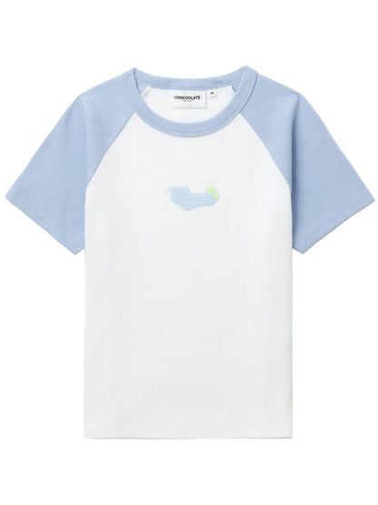 Logo-Appliqué Raglan T-Shirt