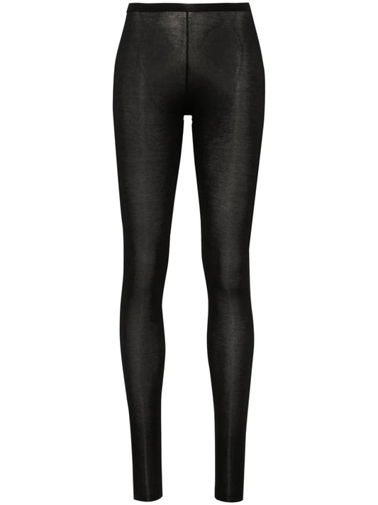 La Femme Amazone Ribbed Leggings