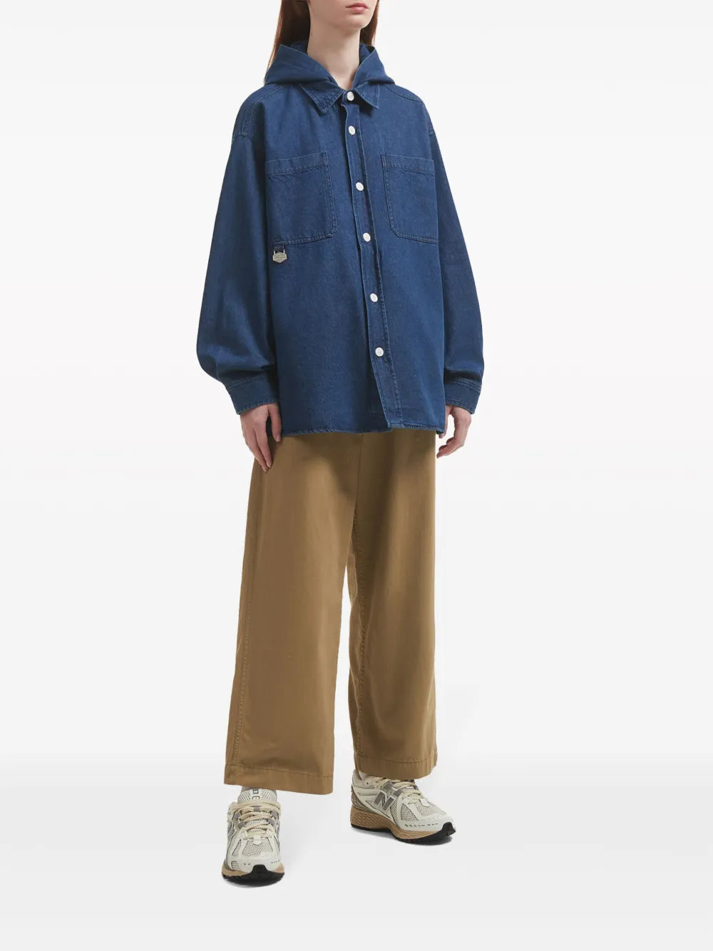 Hooded Denim Jacket
