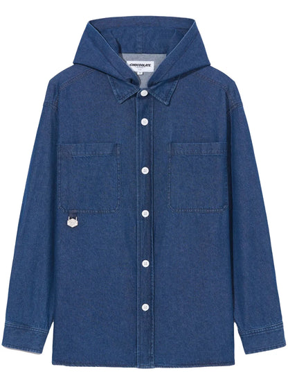 Hooded Denim Jacket