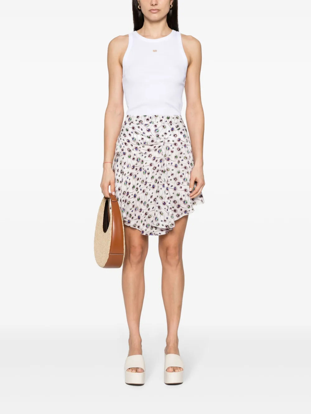 Cut Out-Detail Ribbed Top