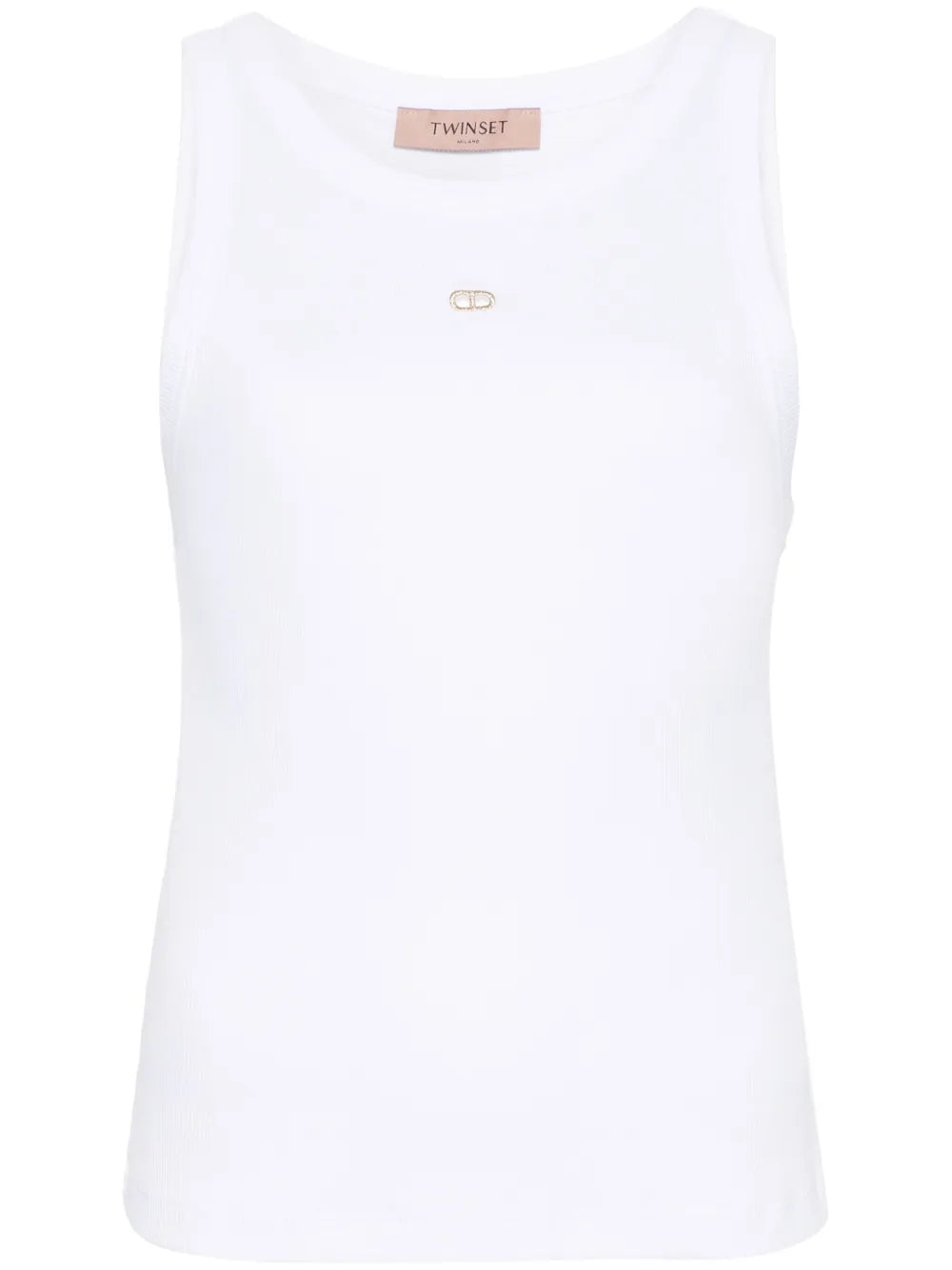 Cut Out-Detail Ribbed Top