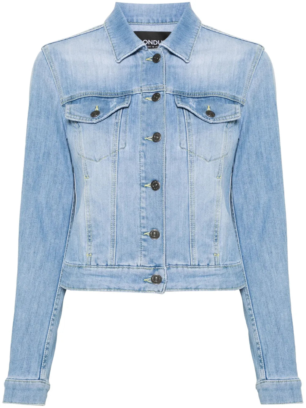Logo-Plaque Denim Jacket