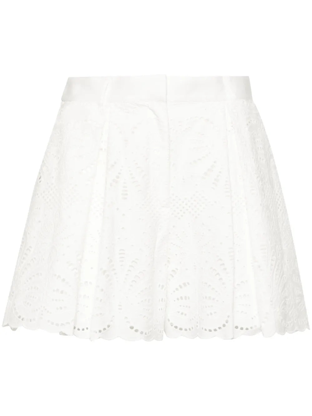 Broderie Anglaise Cotton Shorts