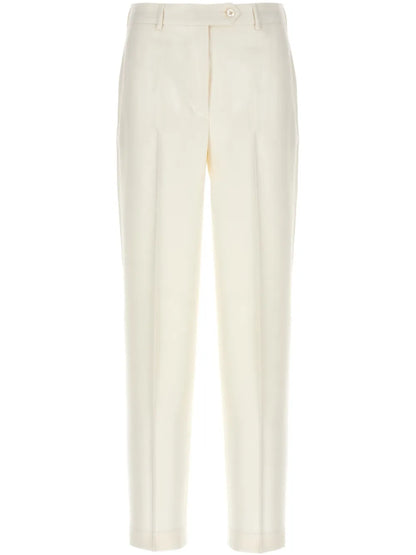Tapered-Leg Trousers