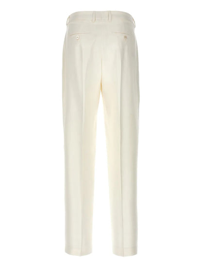 Tapered-Leg Trousers