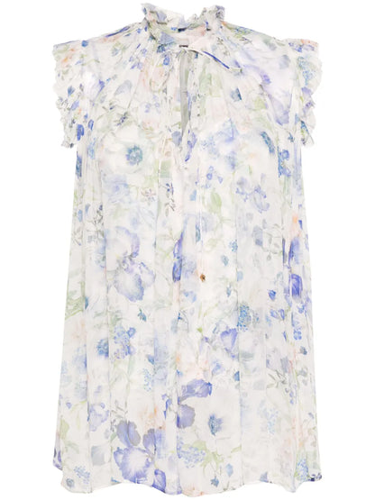 Natura Frilled Blouse