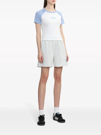 Logo-Print Cotton Track Pants