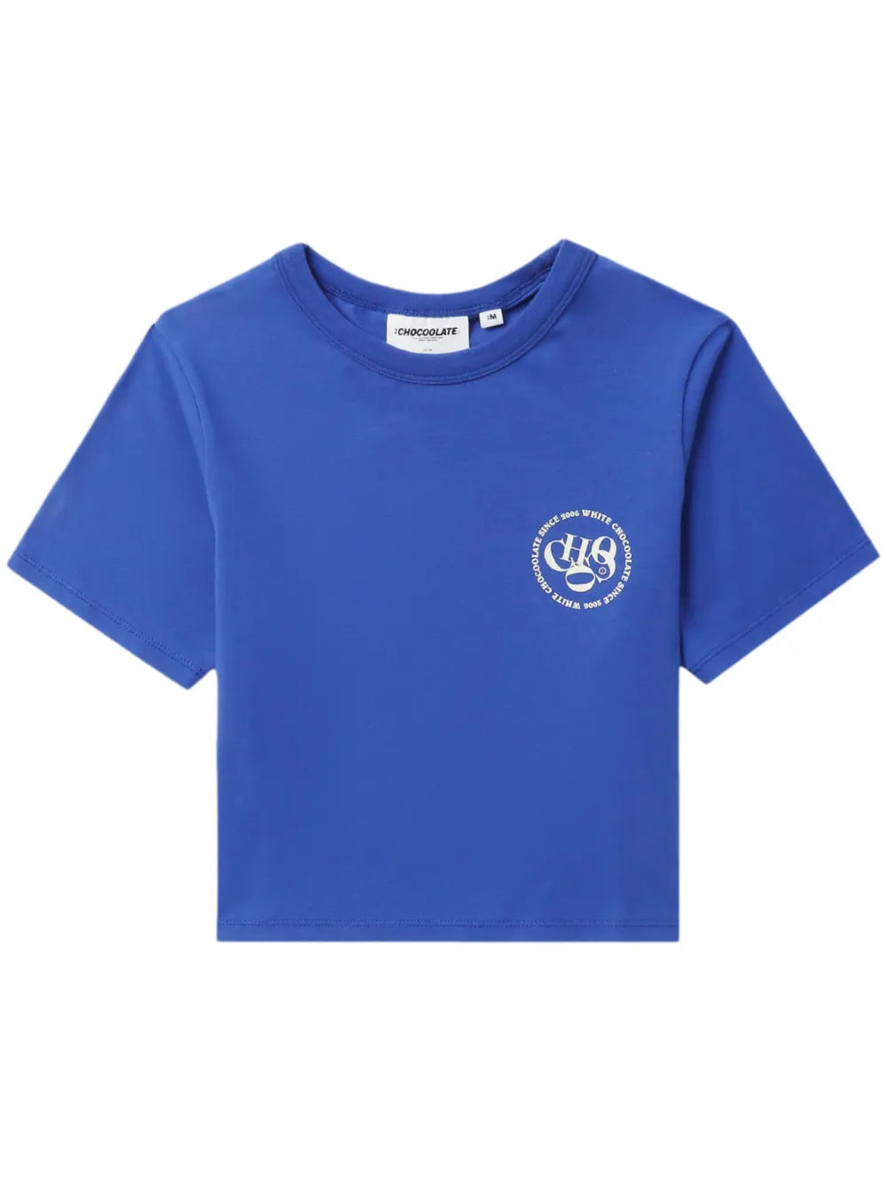 Logo-Print Cropped T-Shirt