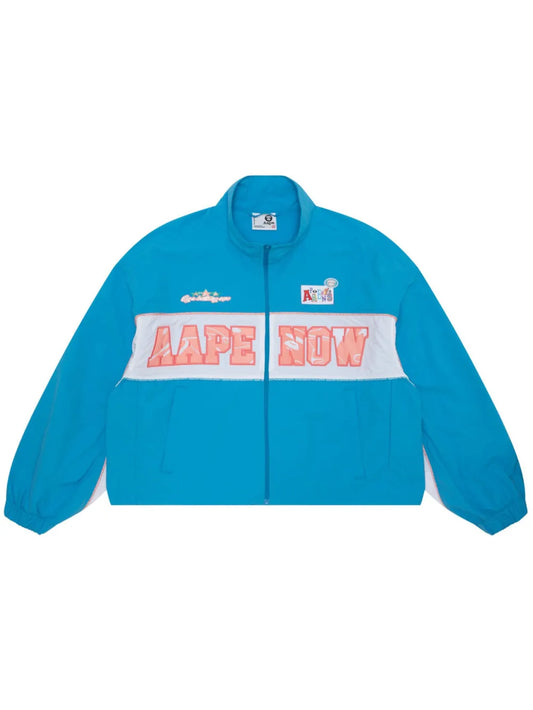 Logo-Appliqué Bomber Jacket