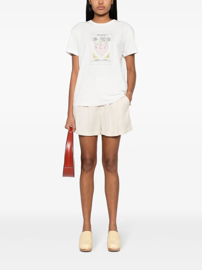 Illustration-Print Cotton T-Shirt