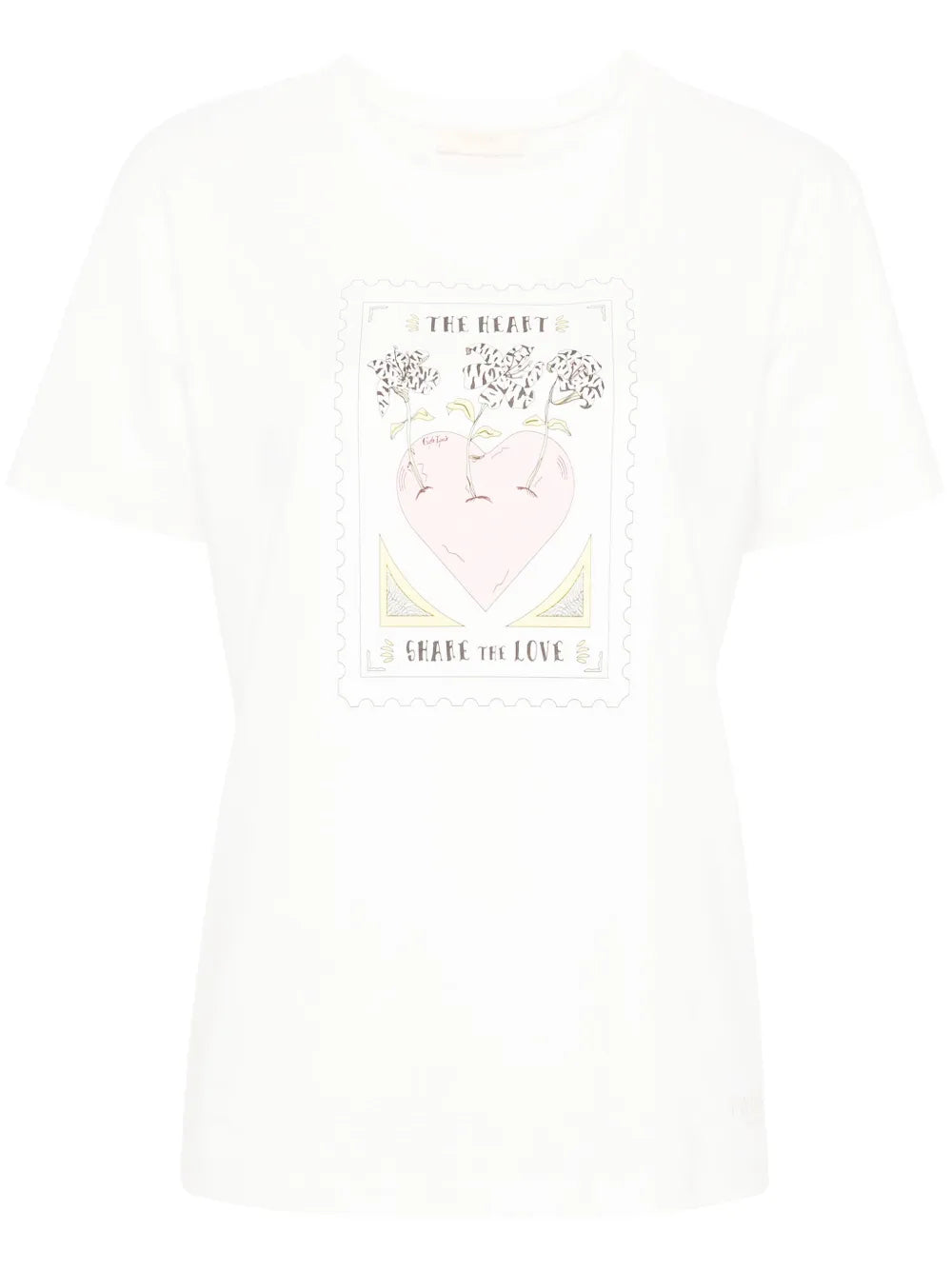Illustration-Print Cotton T-Shirt