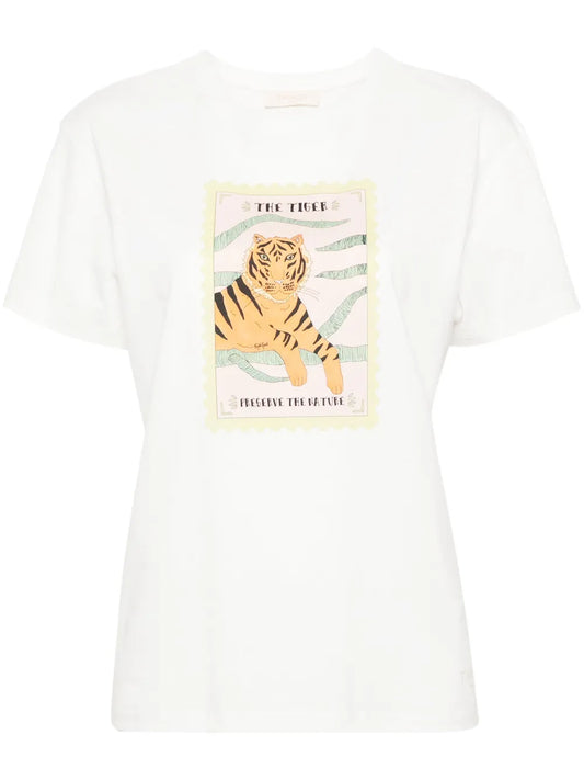 Graphic-Print Cotton T-Shirt
