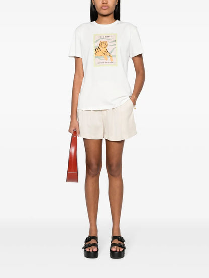 Graphic-Print Cotton T-Shirt