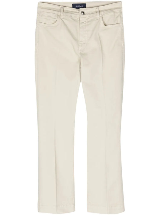 Nilly Mid-Rise Cropped Jeans