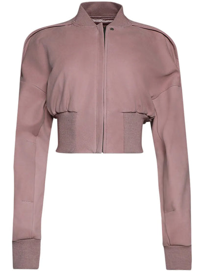 Cropped Bomber Jacket
