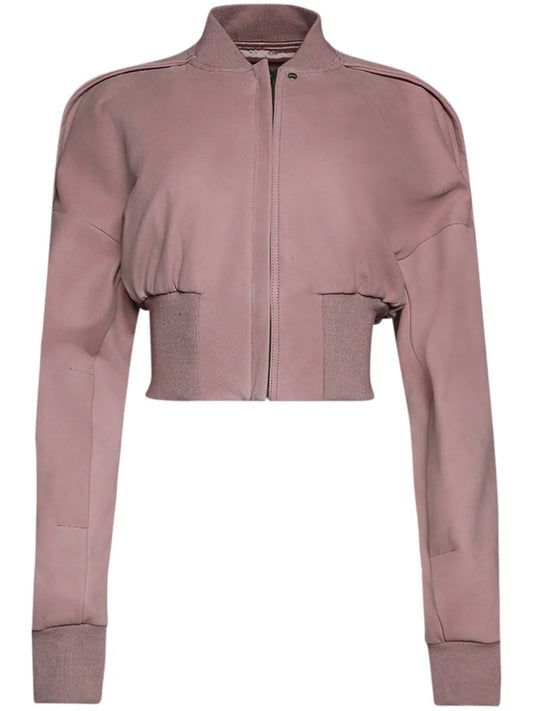 Cropped Bomber Jacket