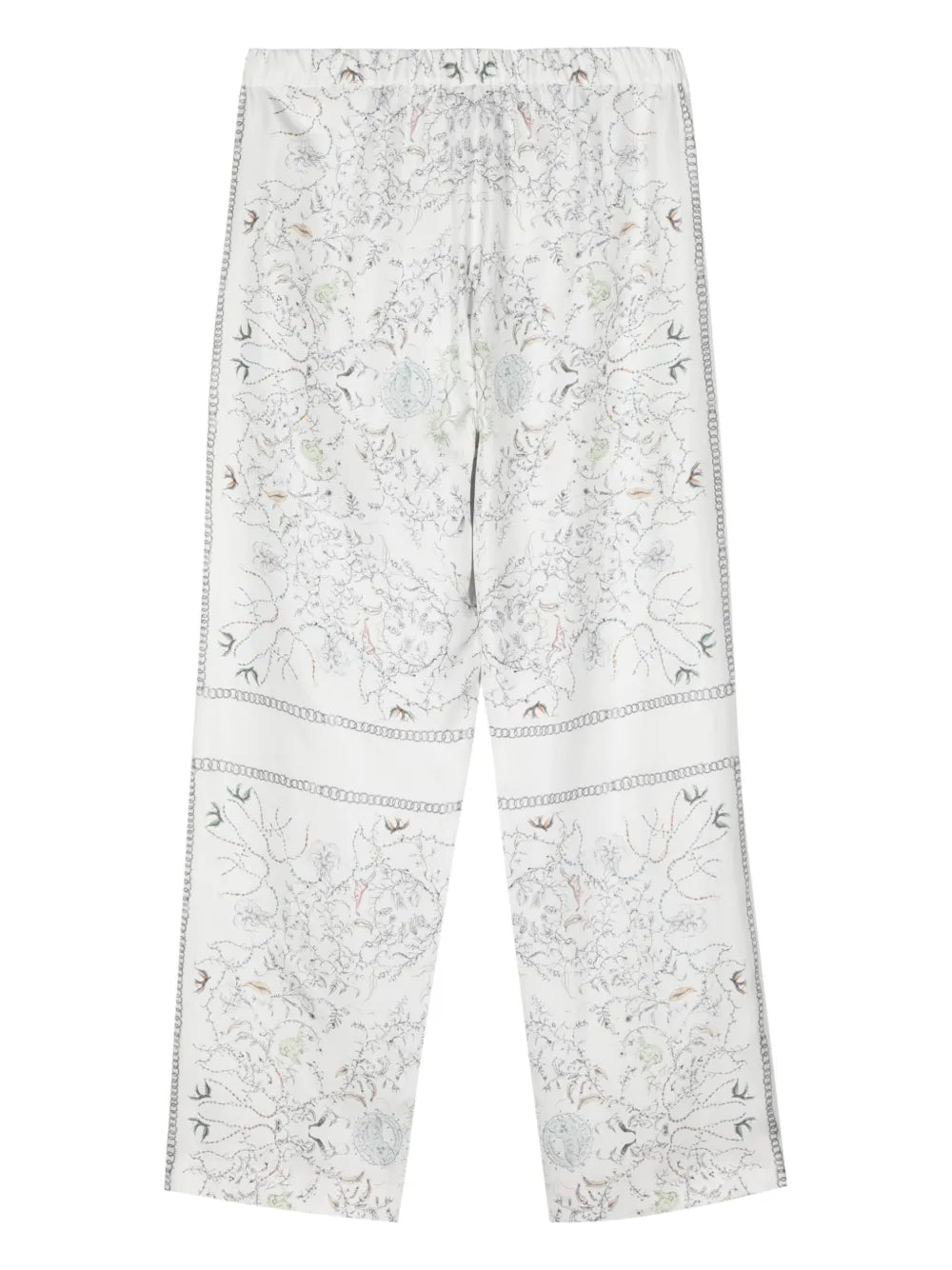 Silk Palazzo Trousers