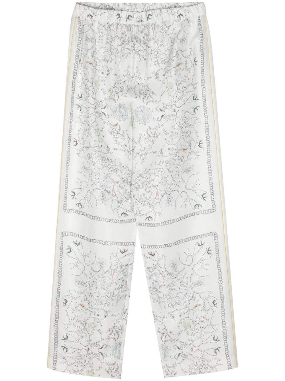 Silk Palazzo Trousers