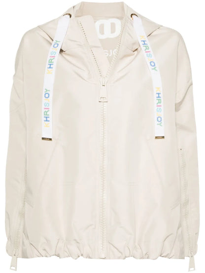 New Khris Hooded Windbreaker Jacket