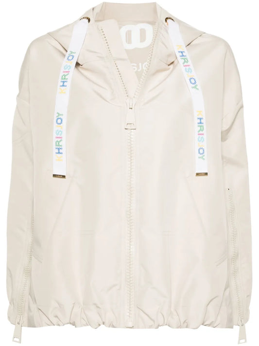 New Khris Hooded Windbreaker Jacket