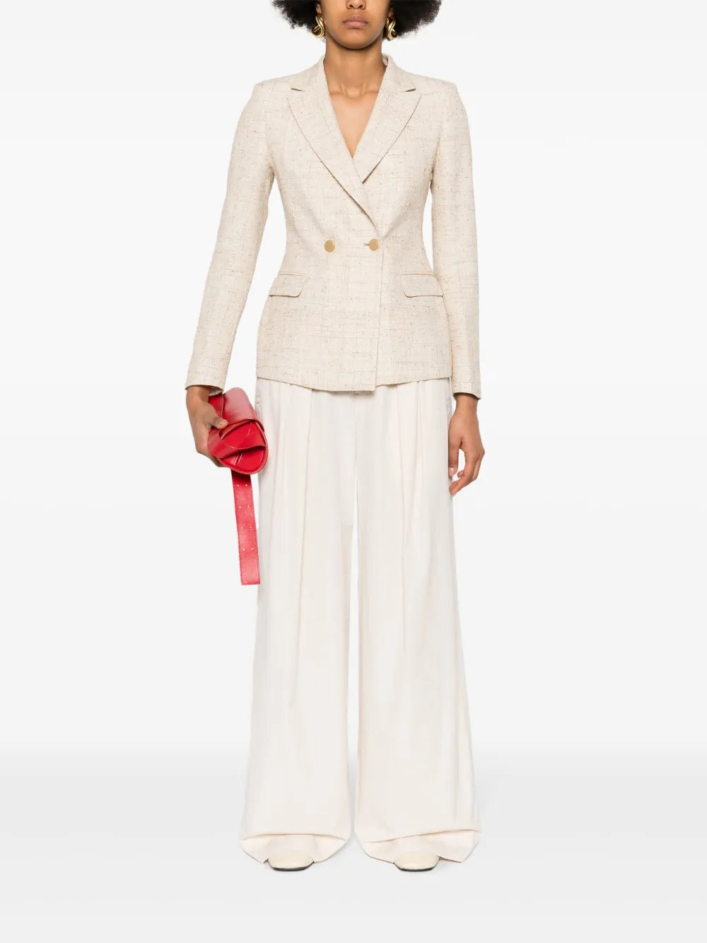 J-Albar Double-Breasted Blazer