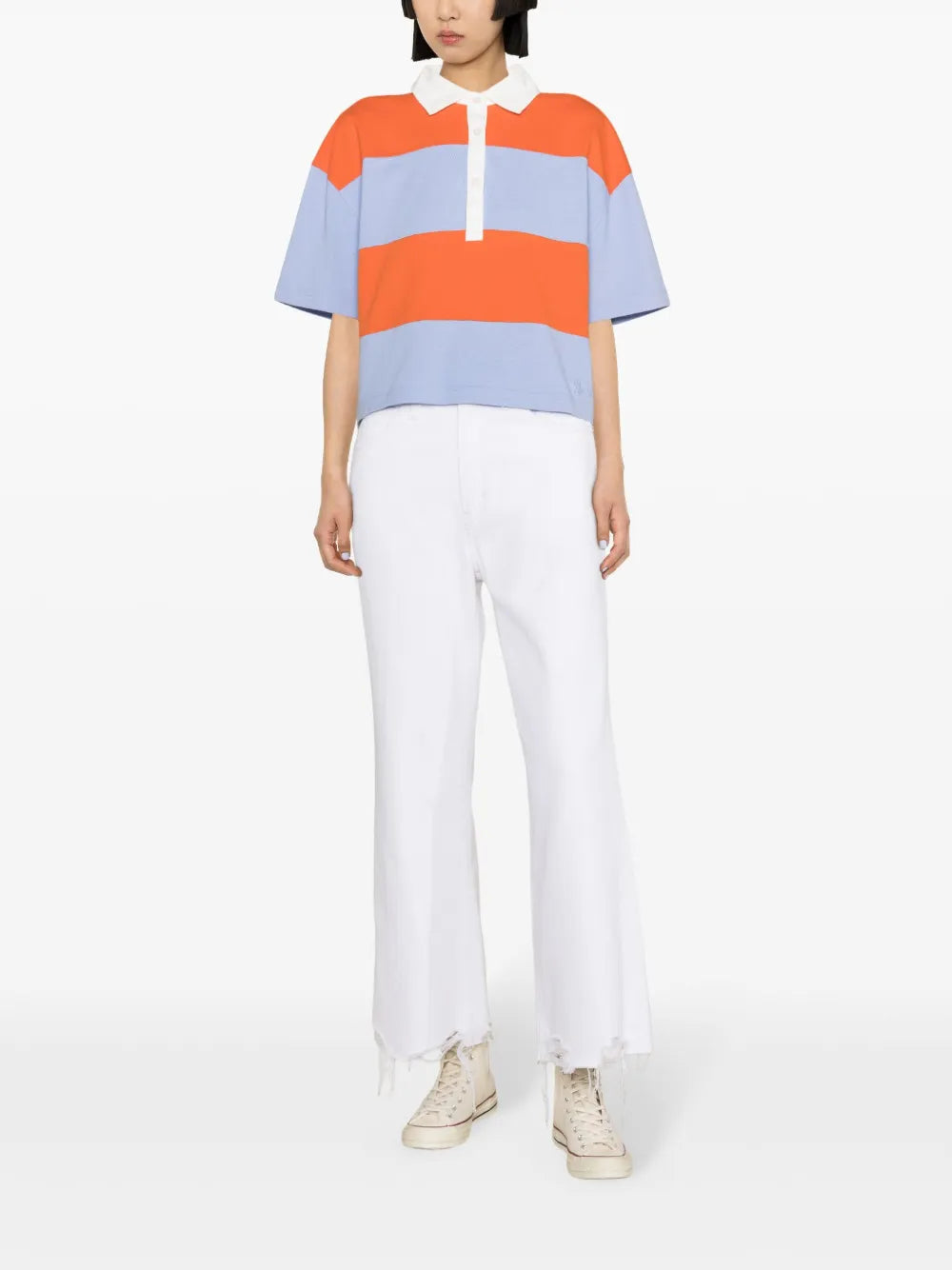 Rugby Striped Polo Shirt