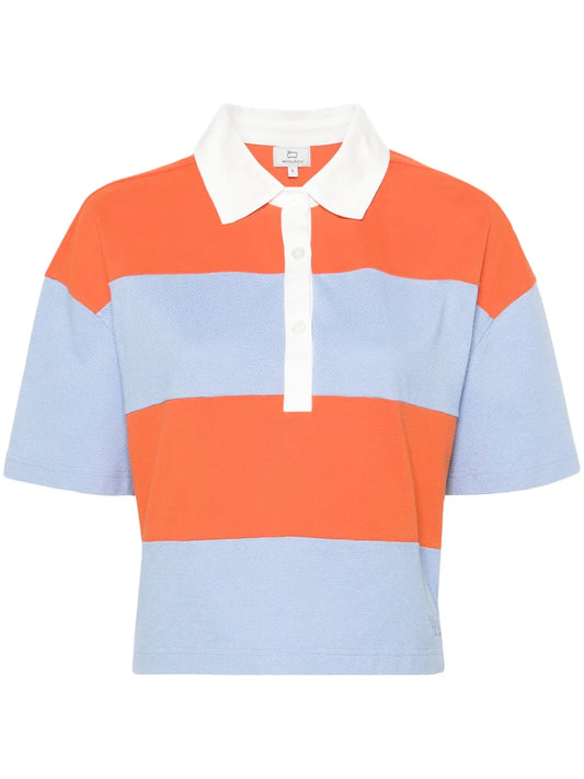 Rugby Striped Polo Shirt