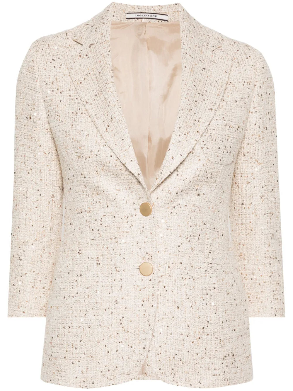 J-Debra Sequin-Embellished Blazer