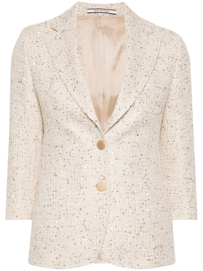 J-Debra Sequin-Embellished Blazer