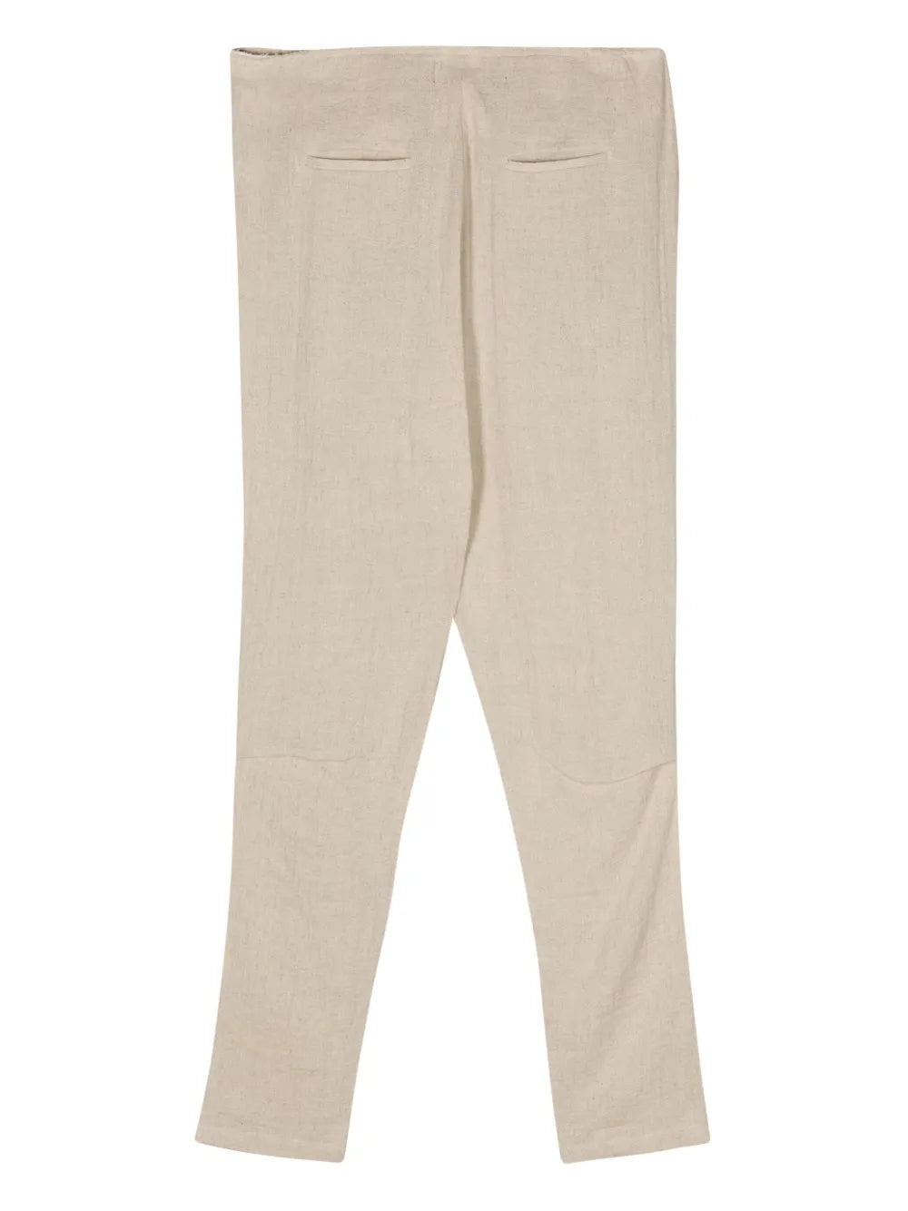 High-Waisted Tapered Trousers