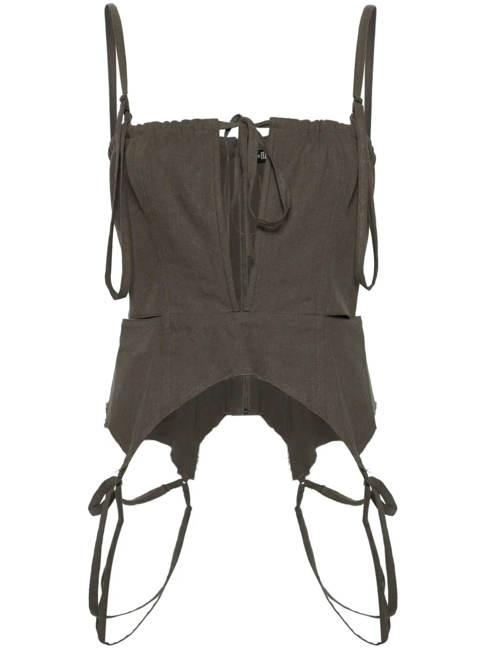 Cut-Out Corset Top