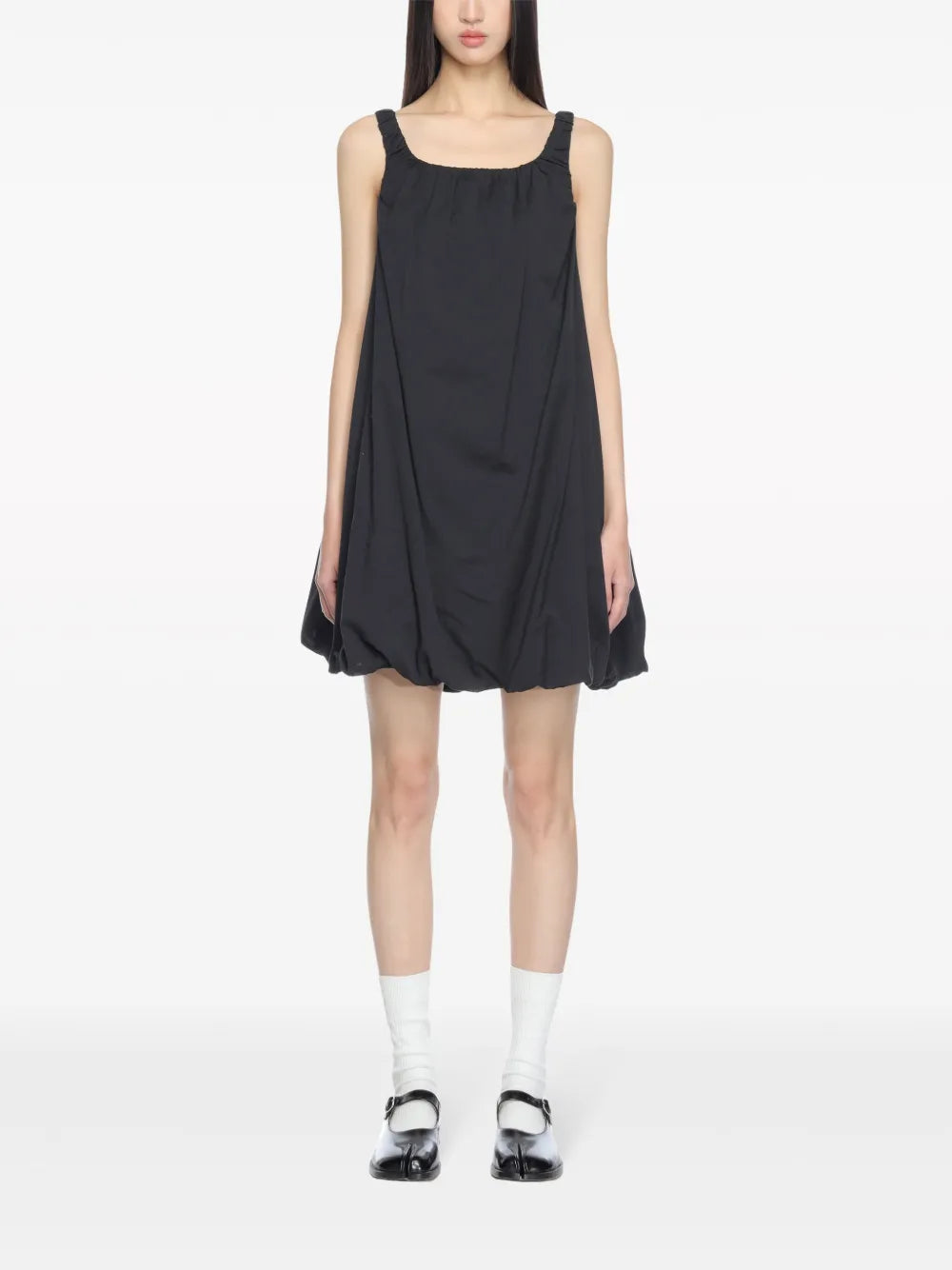 Puffball Cotton Minidress