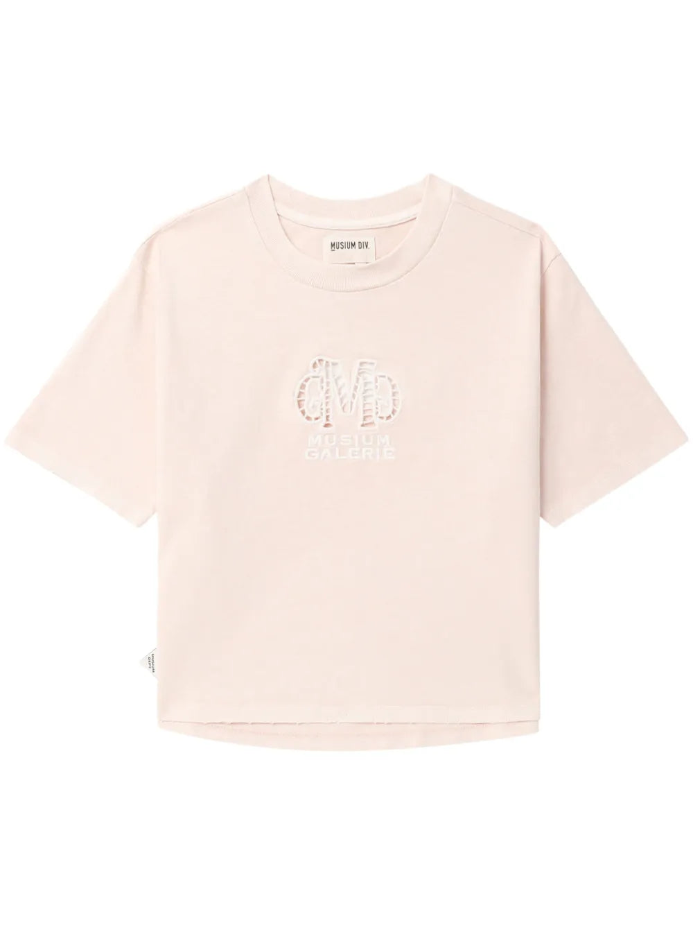 Logo-Embellished Cut-Out T-Shirt