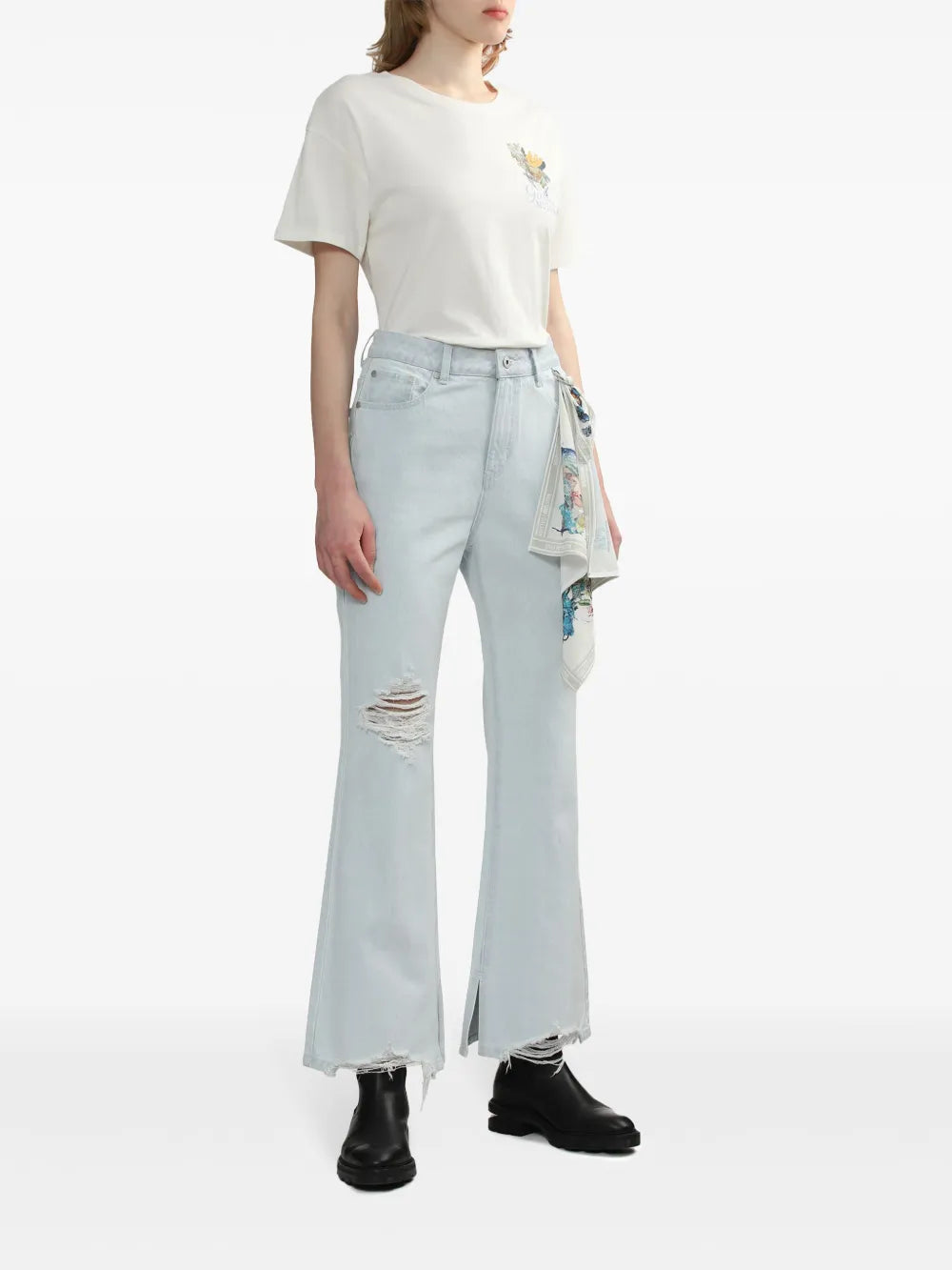 Graphic-Print Cotton T-Shirt
