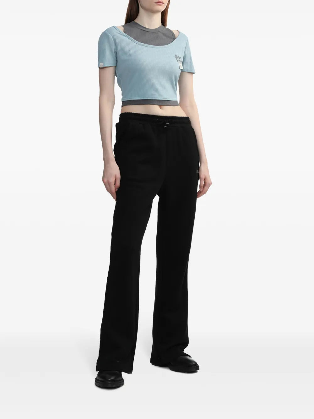 Layered Cropped T-Shirt