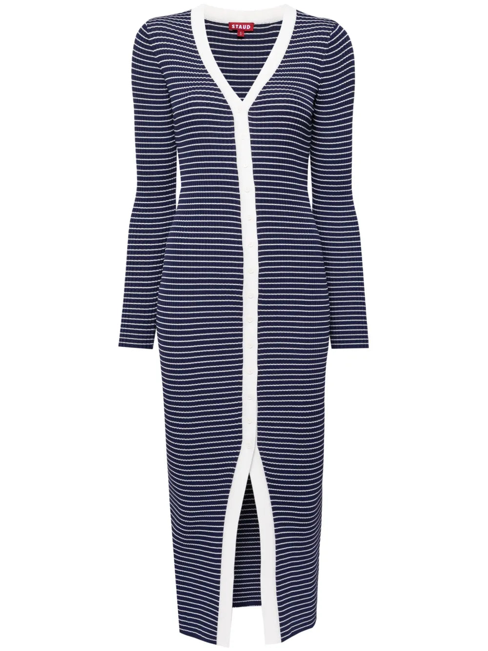 Shoko Striped Ribbed Dress