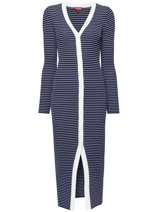 Shoko Striped Ribbed Dress