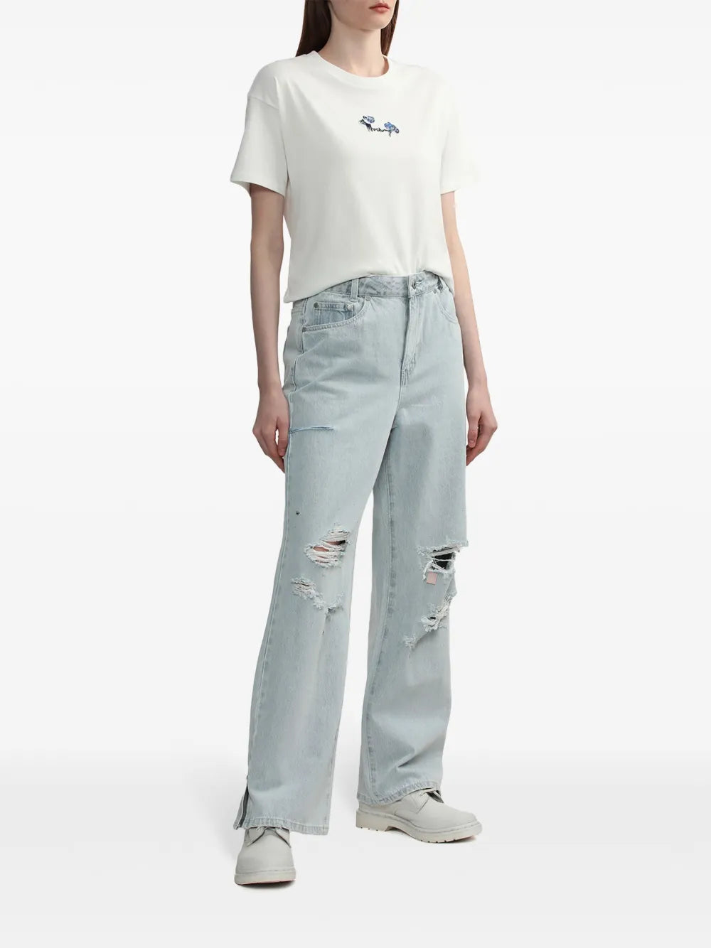 Graphic-Print Cotton T-Shirt
