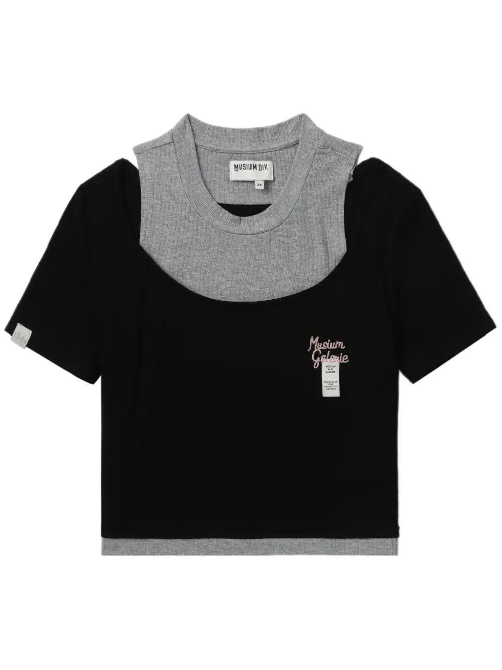 Layered Cropped T-Shirt