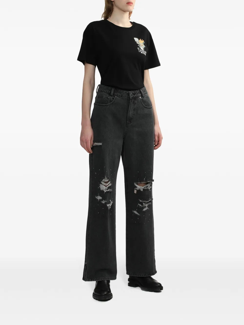Graphic-Print Cotton T-Shirt