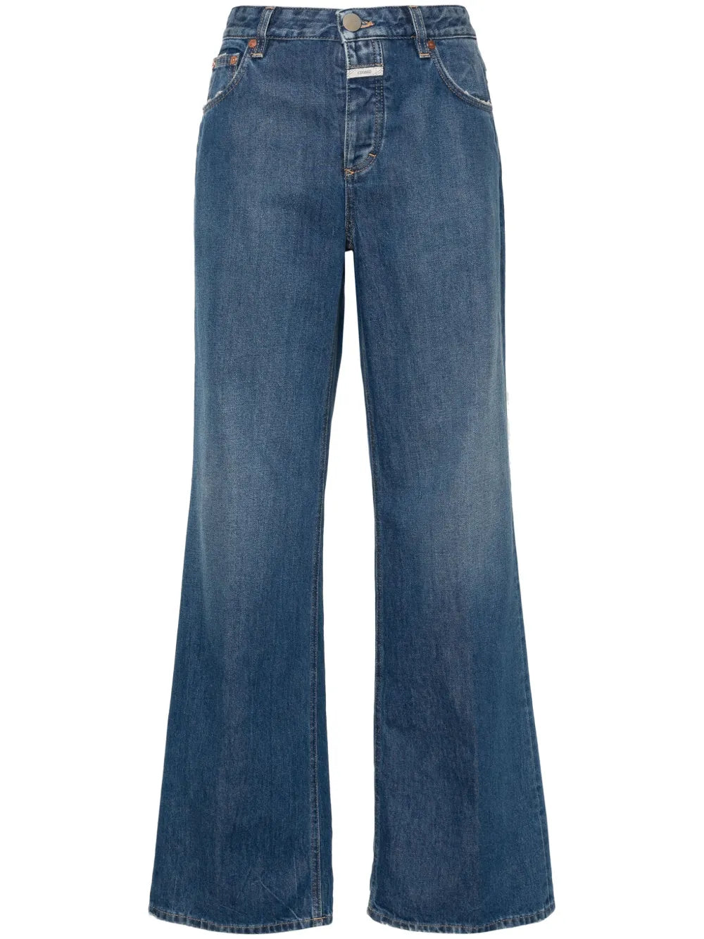 Gillan Low-Rise Flared Jeans