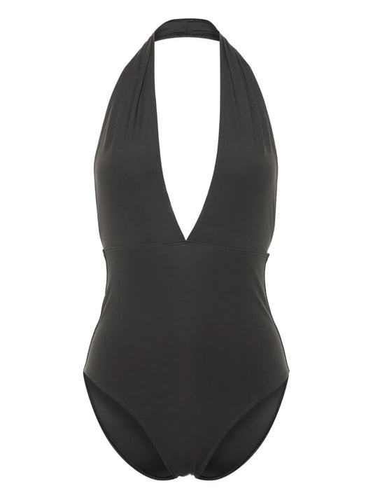 Halterneck Stretch-Jersey Swimsuit