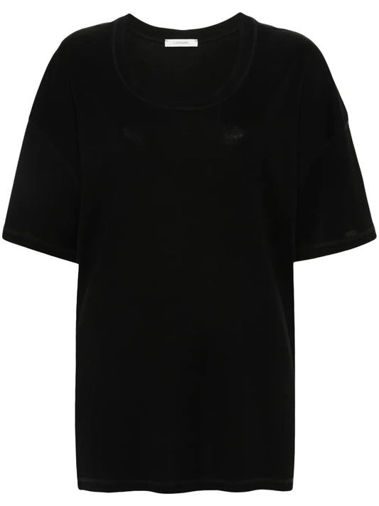 Drop-Shoulder Cotton T-Shirt