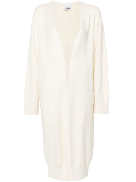 Virgin Wool Cardi-Coat