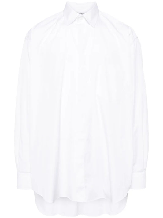Logo-Tag Cotton Shirt
