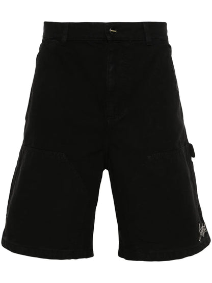 Logo-Embroidered Bermuda Shorts