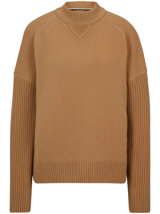 Crew-Neck Virgin-Wool Jumper